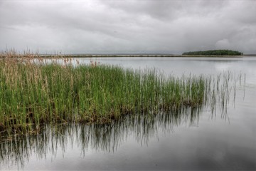 Bowstring Lake is Part of the Leech Lake Native American Reservation in Northern Minnesota