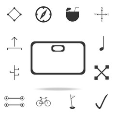 Poster - a shelf icon. Detailed set of web icons. Premium quality graphic design. One of the collection icons for websites, web design, mobile app