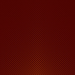 Poster - Dark brown simple repeating stylized Christmas tree pattern background - vector holiday decoration graphic