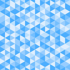 Aufkleber - Seamless vector color triangles pattern.