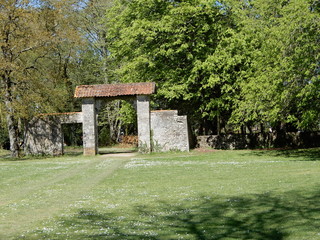 Poster - Parc du  Plessis, Aigrefeuille sur Maine, Loire-Atlantique, France