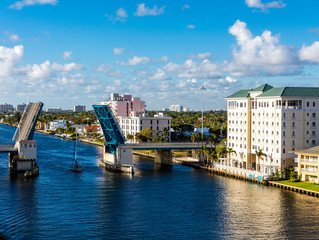 Wall Mural - Sailboat Through Drawbridge