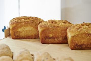 Wall Mural - Bread at bakery 