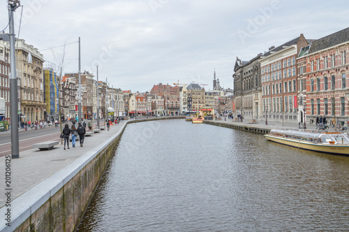 Cuadros en Lienzo View From The Rokin Amsterdam The Netherlands