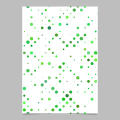 Poster - Repeating circle pattern brochure background template - vector graphic design