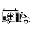 Medizin & Gesundheit Icon - Krankenwagen