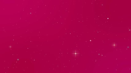 Wall Mural - Starry sky_advance(pink)