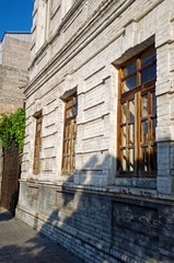 Fototapete - Traveling in Georgia. Batumi architecture
