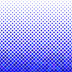 Poster - Colored square pattern background - geometric vector illustration from diagonal squares in blue tones