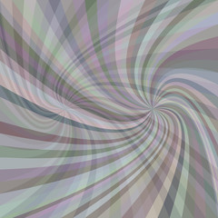 Poster - Double geometric swirl background - vector graphic from twisted rays