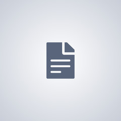 Poster - File icon, Document icon