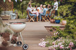 © Photographee.eu - Grill in garden