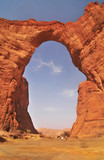 Fototapeta  - Arch of Aloba in  desert of Ennedi, Chad
