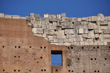 The Colosseum in Rome, Italy