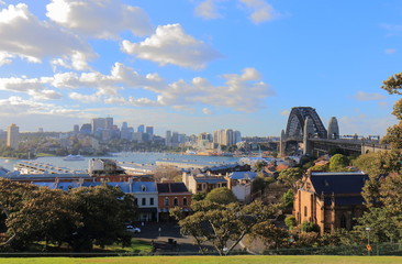 Wall Mural - Harbour bridge Sydney harbour cityscape Sydney Australia