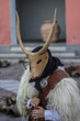 Ottana, Sardinia - Parade of traditional masks of Sardinia at the Carnival 2018