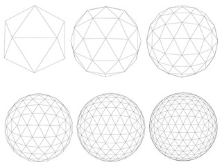 Poster - Set with spheres
