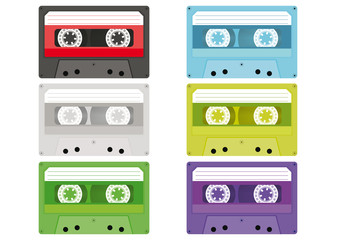 Poster - Vintage cassettes