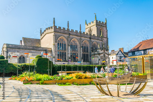 The guild chapel in Stratford upon Avon, England Poster Mural XXL