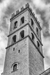 Wall Mural - Belltower of the Temple of Minerva, landmark in Assisi, Italy