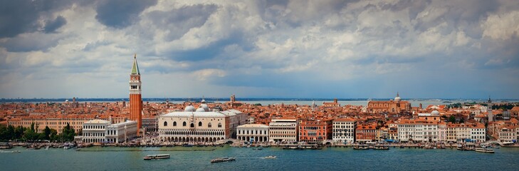 Wall Mural - Venice skyline panorama