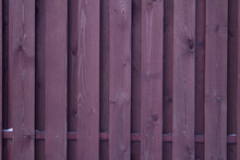 Purple Wooden Fence As Background