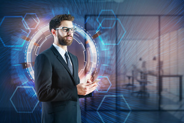 Poster - Technology and innovation concept