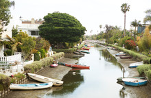 Venice Beach Canals, California, USA