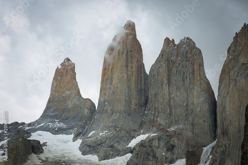 Mirador Las Torres The Three Jagged Granite Granite Towers