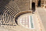 Antique Theatre. In ancient Roman city of Jerash, Jordan