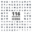 © Maxchered - Holidays silhouette icon vector