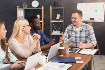 Aufkleber - Programmers working in software developing company