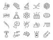 © antto - Data science icon set. Included the icons as user algorithm, big data, procedure, science, test, raw data, sorted, solution and more