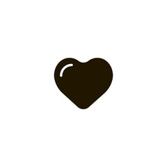 Sticker - heart icon. sign design