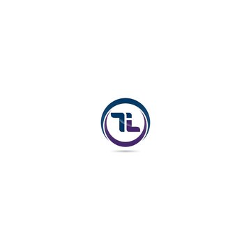 Letter TL logo icon design template elements
