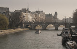 Fototapeta Paryż - Paris, France, mosty