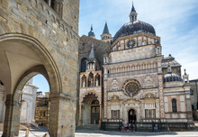 Basilica Of Santa Maria Maggiore In Citta Alta, Bergamo, Italy