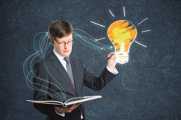 Poster - Education and innovation concept
