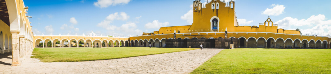 Izamal yellow town, Mexico