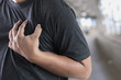 © onephoto - man disease chest pain suffering Heart attack