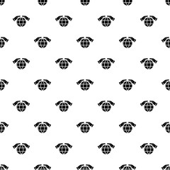 Poster - Safe planet pattern vector seamless repeating for any web design