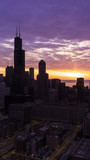 Fototapeta  - Chicago Sunrise