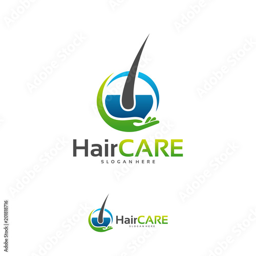 Hair Care Logo Designs Concept Vector Hair Logo Designs Buy