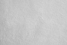 Closeup Of White Plaster Wall Texture Background