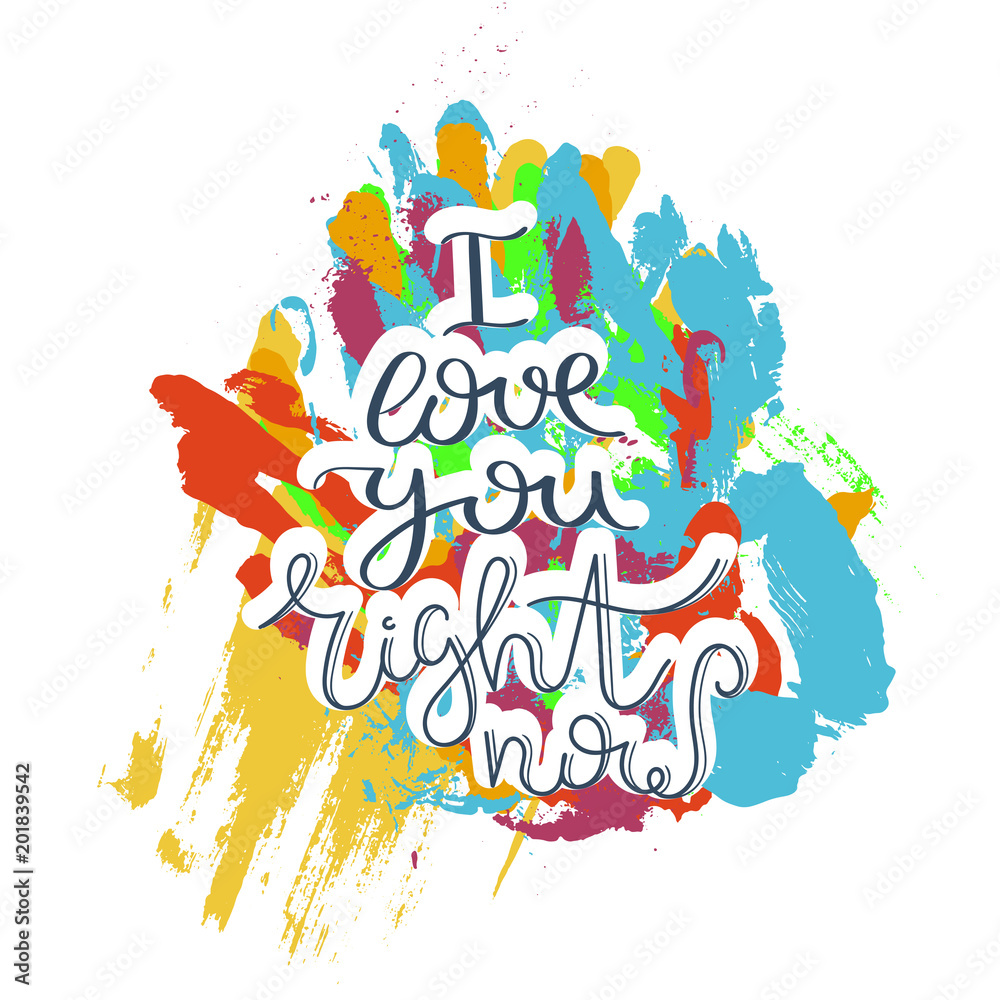 Hand drawn motivation quote. Creative vector typography concept for ...