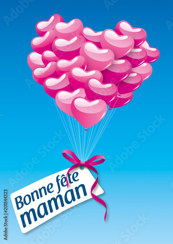 Bonne Fete Maman Ballons De Baudruche 1 Stock Vector Adobe Stock Bonne Fete Maman Ballons De Baudruche 1 Stock Vector Adobe Stock