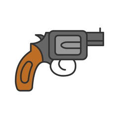 Sticker - Revolver color icon