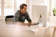 © Jacob Lund - Entrepreneur working on computer at home