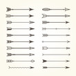 © gomixer - Set of bow arrows - ethnic archery arrows in different designs
