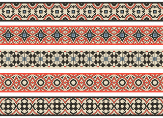 Seamless decorative borders